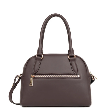 Lancaster Donna Bow Petit Sac Bowling 480-092 Marron Foncé dos