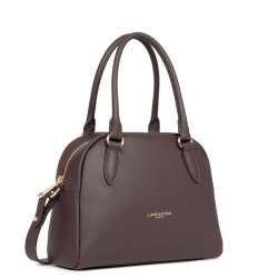 Lancaster Donna Bow Petit Sac Bowling 480-092 Marron Foncé