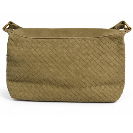 Farfouillette Drawstring Bag Woven Taupe