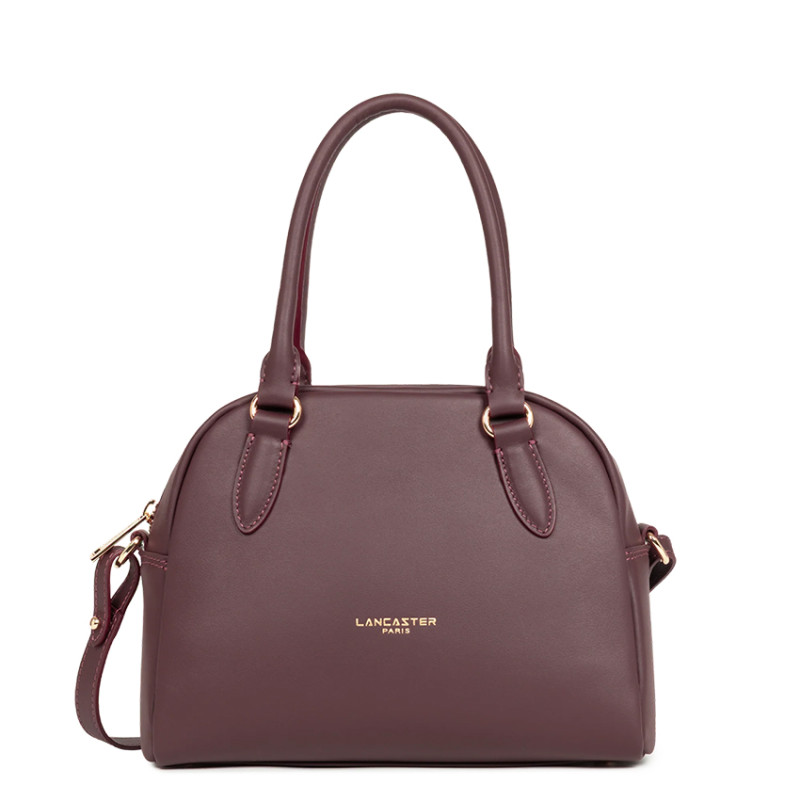 Lancaster Donna Bow Petit Sac Bowling 480-092 Bordeaux Foncé