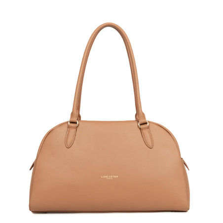 Lancaster Donna Bow Grand Sac Bowling 480-094 Moka face