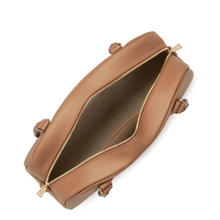 Lancaster Donna Bow Grand Sac Bowling 480-094 Moka ouvert