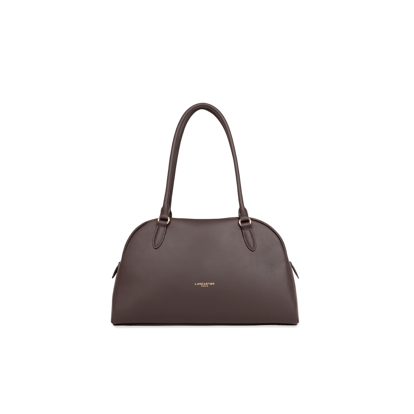 Lancaster Donna Bow Grand Sac Bowling 480-094 Marron Foncé