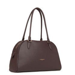 Lancaster Donna Bow Grand Sac Bowling 480-094 Marron Foncé cote