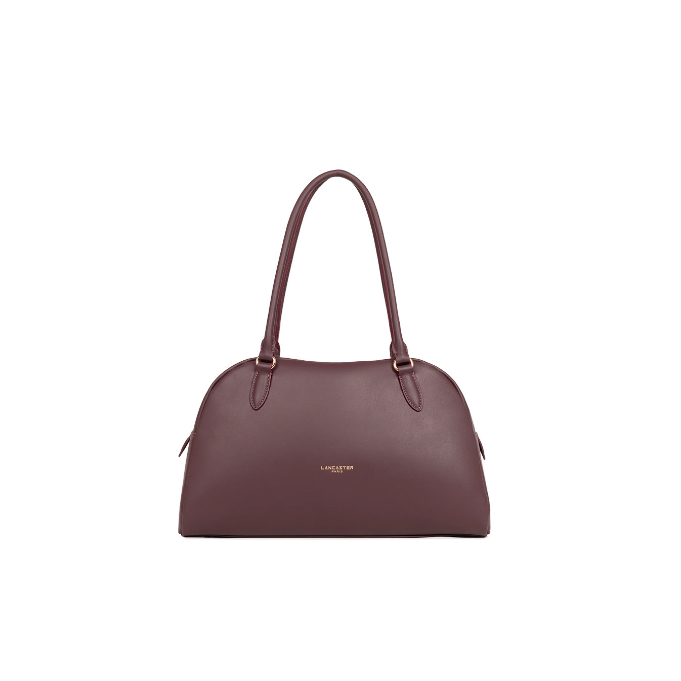 Lancaster Donna Bow Grand Sac Bowling 480-094 Bordeaux Foncé