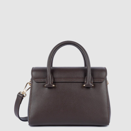 Lancaster Milano Cosmos Mini Sac A Main 547-79 Marron Foncé dos