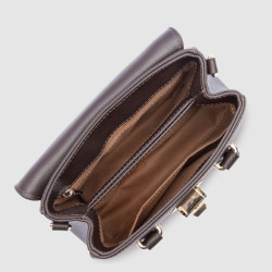 Lancaster Milano Cosmos Mini Handbag 547-79 Dark Brown