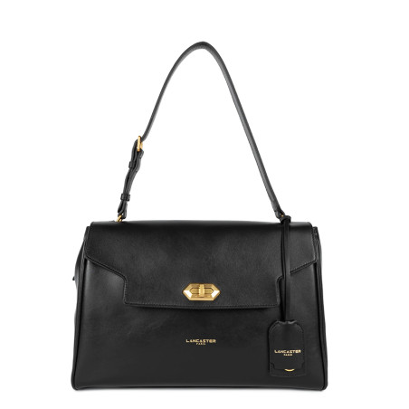 Lancaster Donna Grace Grand Sac Cabas Epaule 531-072 Noir face