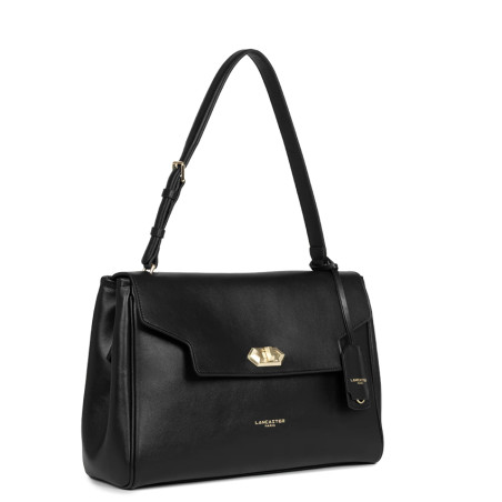 Lancaster Donna Grace Large Shoulder Bag 531-072 Black