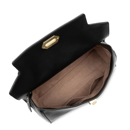 Lancaster Donna Grace Large Shoulder Bag 531-072 Black