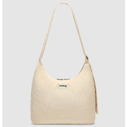 Hindbag Claire Sac Hobo En Velours Bio Beige