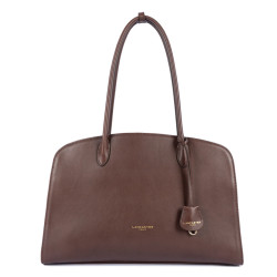 Lancaster Mademoiselle Bonnie Grand Cabas Aux Anses Longues 572-131 Marron