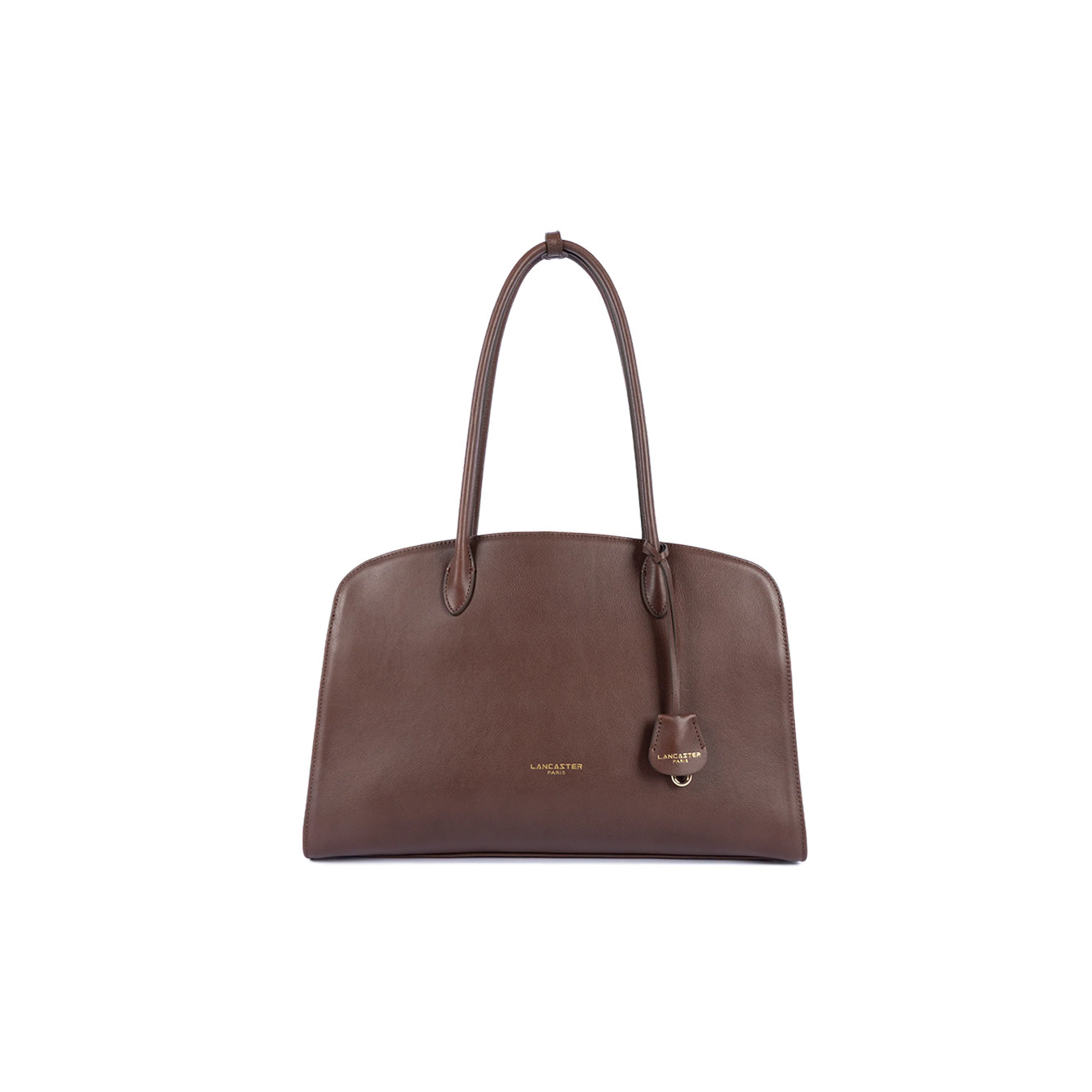 Lancaster Mademoiselle Bonnie Grand Cabas Aux Anses Longues 572-131 Marron