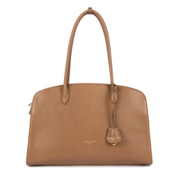 Lancaster Mademoiselle Bonnie Grand Cabas Aux Anses Longues 572-131 Moka