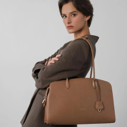 Lancaster Mademoiselle Bonnie Large Tote with Long Handles 572-131 ...