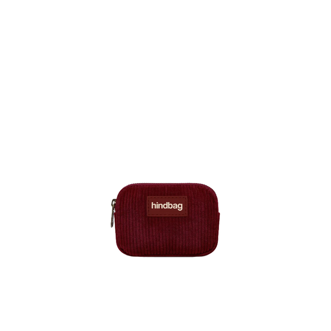 Hindbag Lili Petit Porte-Monnaie Velours Bordeaux