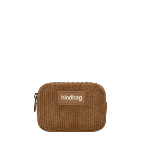 Hindbag Lili Petit Porte-Monnaie Velours Macchiato