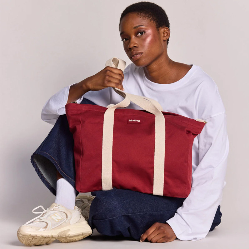 Hindbag Cesar Sac Cabas Bio Bordeaux