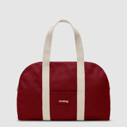 Hindbag Charlie Sac Weekend En Coton Bio Bordeaux