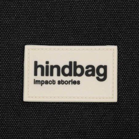 Hindbag Charlie Sac Weekend En Coton Bio Noir près