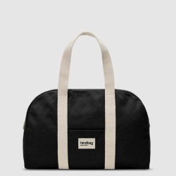 Hindbag Charlie Weekend Bag in Organic Cotton Black