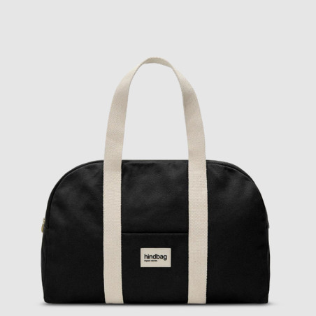 Hindbag Charlie Sac Weekend En Coton Bio Noir face