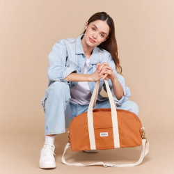Hindbag Charlie Sac Weekend En Coton Bio Sienne