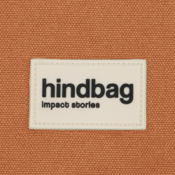 Hindbag Charlie Sac Weekend En Coton Bio Sienne pres