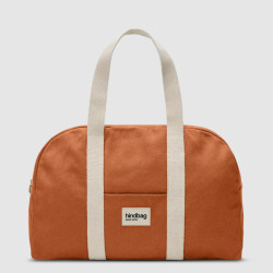 Hindbag Charlie Sac Weekend En Coton Bio Sienne face