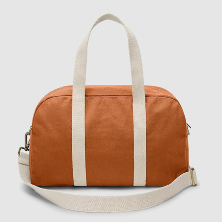 Hindbag Charlie Weekend Bag in Organic Cotton Sienna