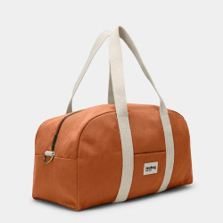 Hindbag Charlie Sac Weekend En Coton Bio Sienne côté