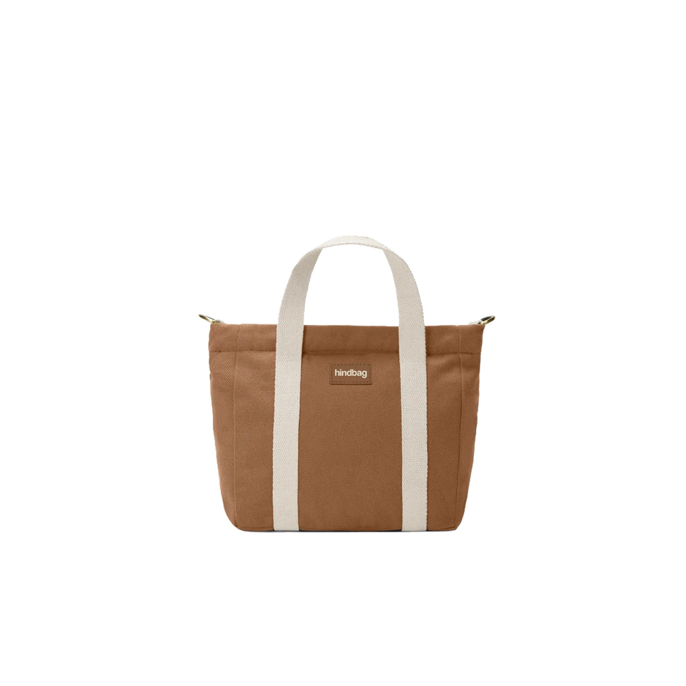Hindbag Louise Petit Sac Cabas En Coton Cannelle