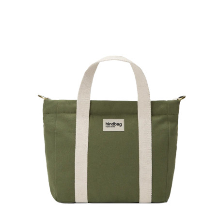 Hindbag Louise Petit Sac Cabas En Coton Olive