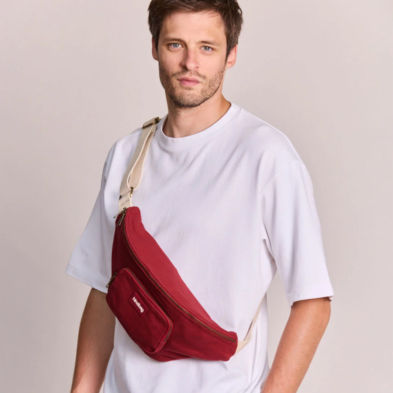 Hindbag Sofia Sac Banane XL Bordeaux