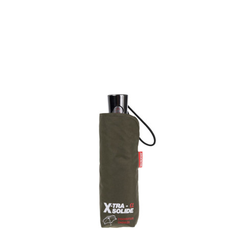Isotoner Parapluie X-TRA SOLIDE automatique Kaki housse