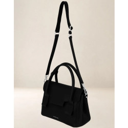 Ateliers Fourès Calista Petit Sac Porté Main H340 Noir bandoulière