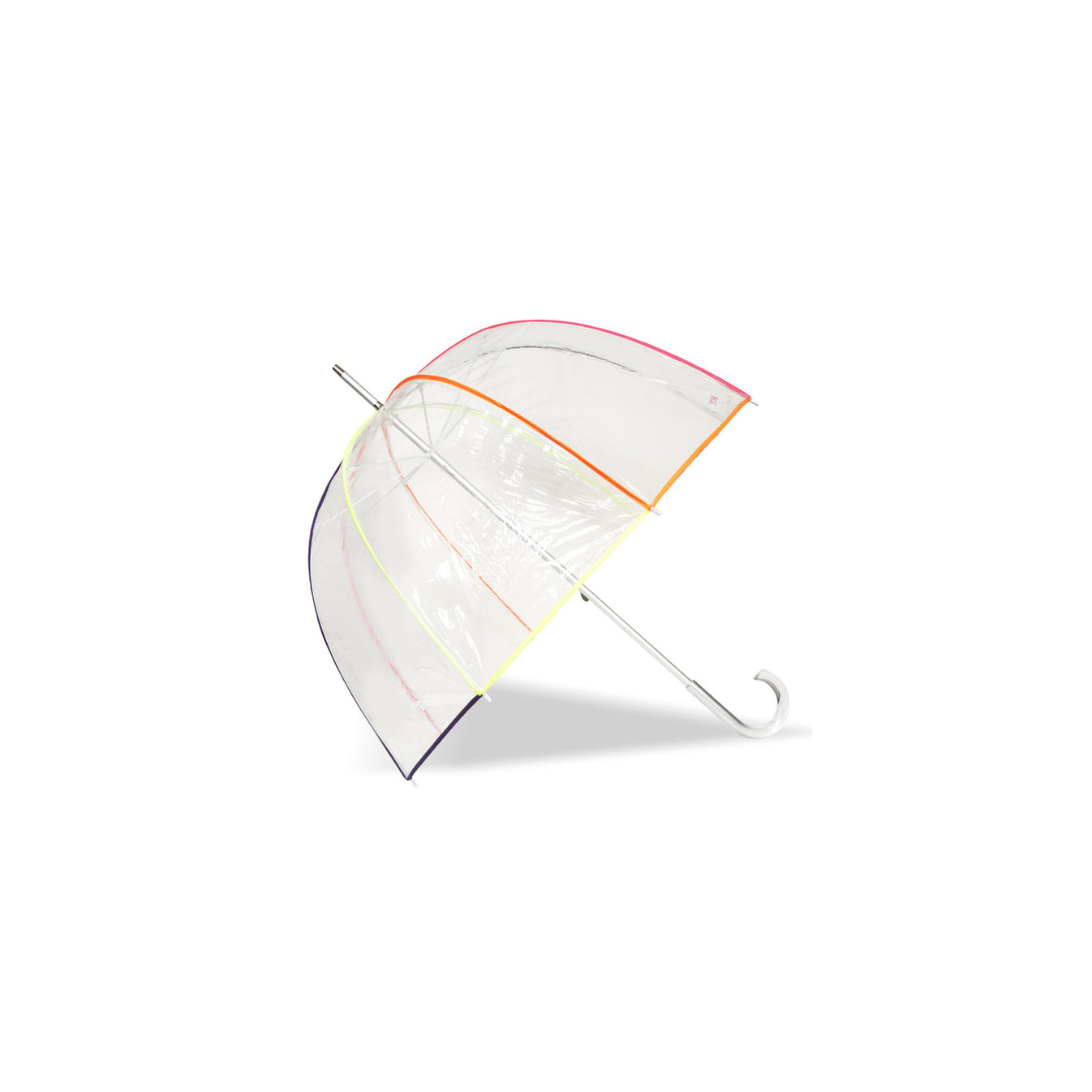 Isotoner Crystal Dome Umbrella PVC / Neon