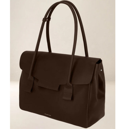 Ateliers Fourès Calista Large Handbag H360 Coffee