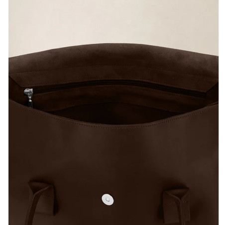 Ateliers Fourès Calista Large Handbag H360 Coffee