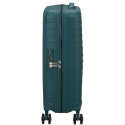 American Tourister Fastforward Valise Cabine Trolley 4 Roues Totaly Sarcelle côté