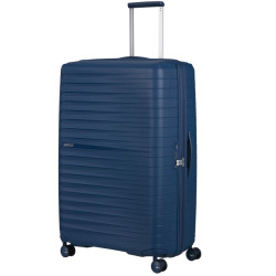 American Tourister Fastforward Valise Trolley 4 Roues 81 Cm Extensible Steel Blue poignée