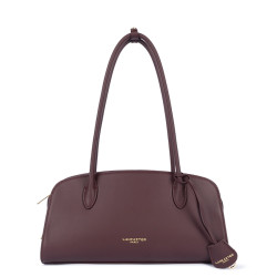 Lancaster Mademoiselle Bonnie Sac Porté Epaule Aux Anses Longues 572-130 Bordeaux Foncé
