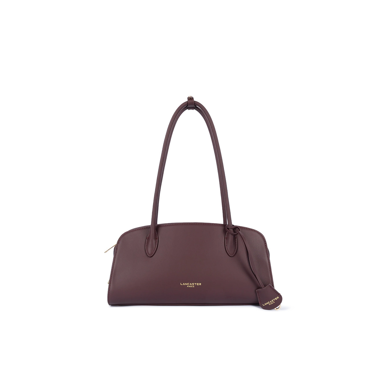 Lancaster Mademoiselle Bonnie Sac Porté Epaule Aux Anses Longues 572-130 Bordeaux Foncé
