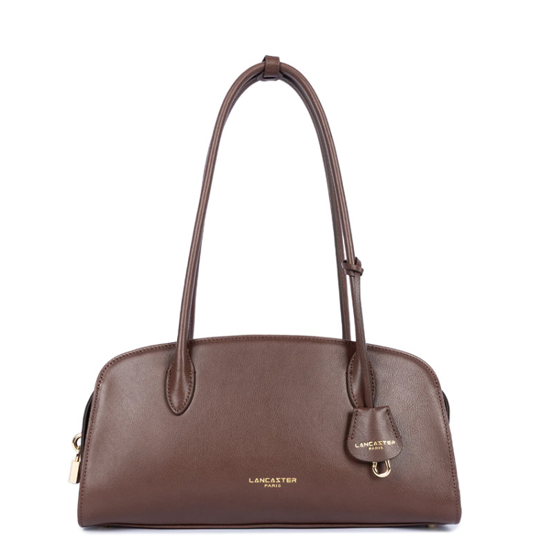 Lancaster Mademoiselle Bonnie Sac Porté Epaule Aux Anses Longues 572-130 Marron