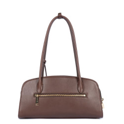 Lancaster Mademoiselle Bonnie Sac Porté Epaule Aux Anses Longues 572-130 Marron dos