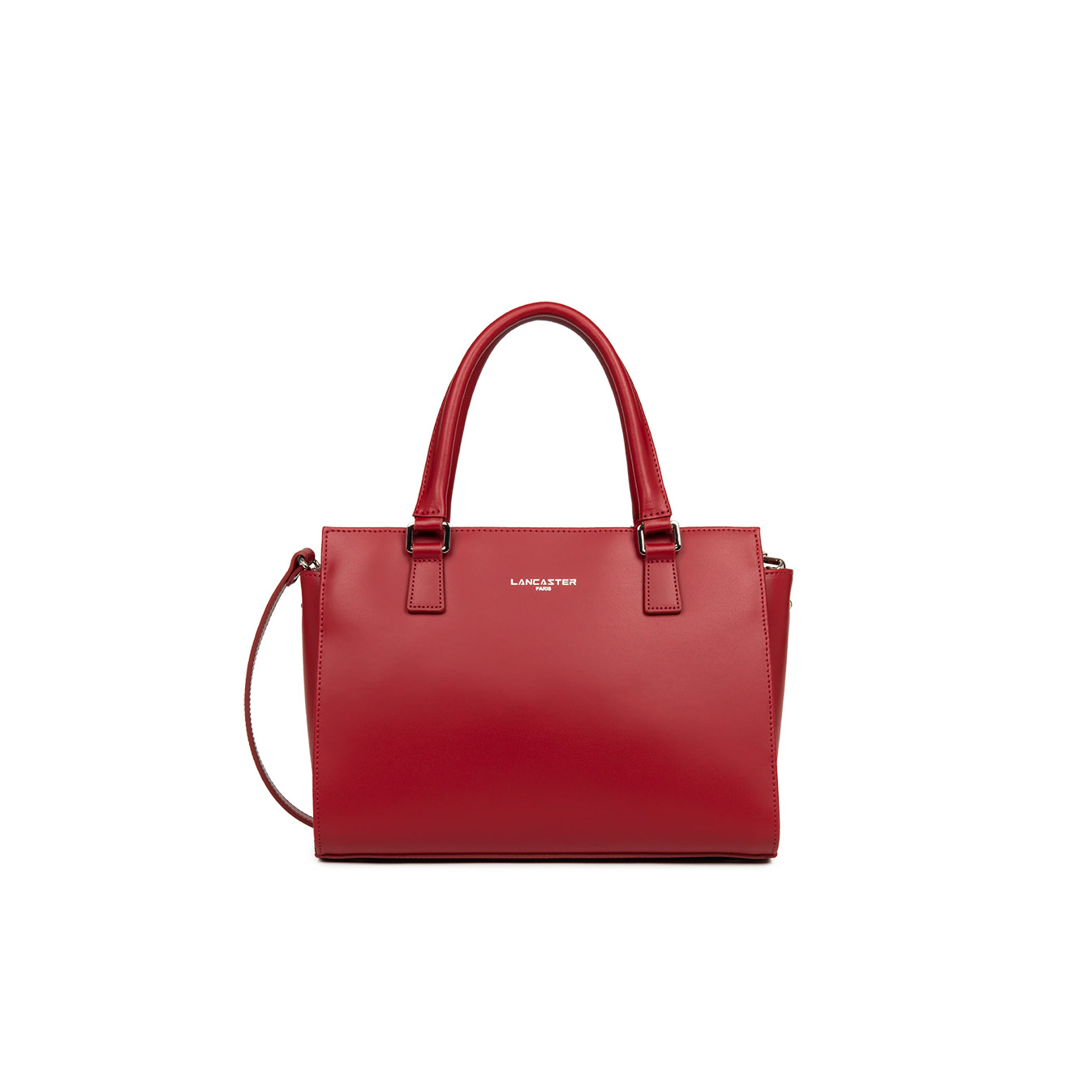 Lancaster Smooth Handbag 437-03 Carmine