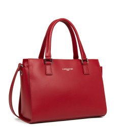 Lancaster Smooth Handbag 437-03 Carmine