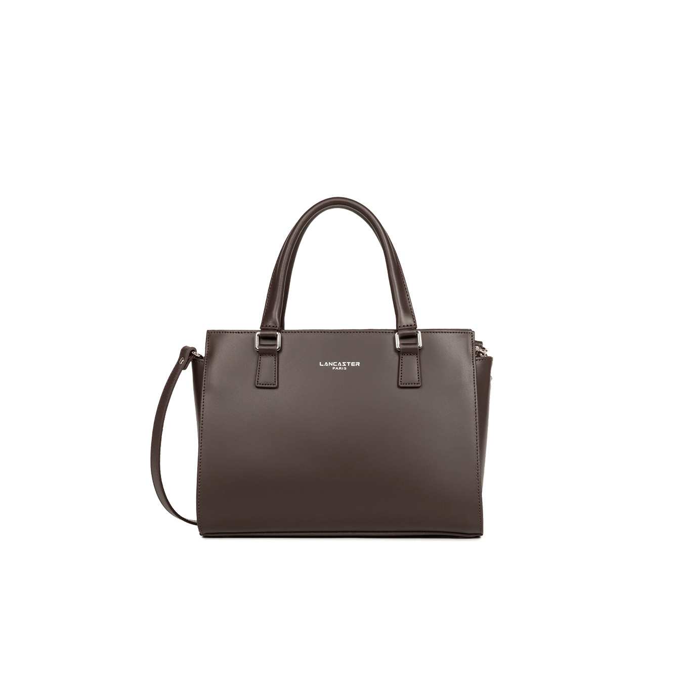 Lancaster Smooth Handbag 437-03 Brown