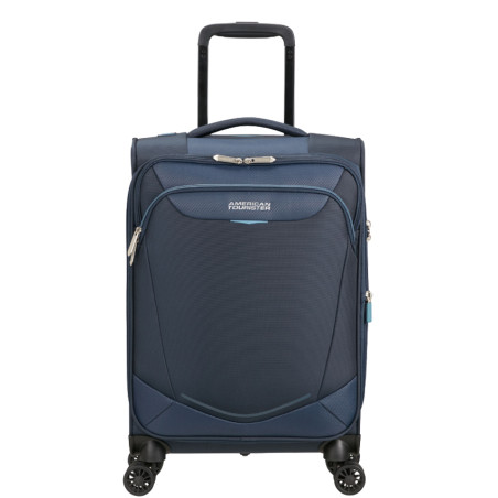 American Tourister SummerRide Valise Cabine Trolley 4 Roues 55 Cm Navy