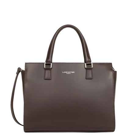 Lancaster Smooth Handbag 437-04 Brown